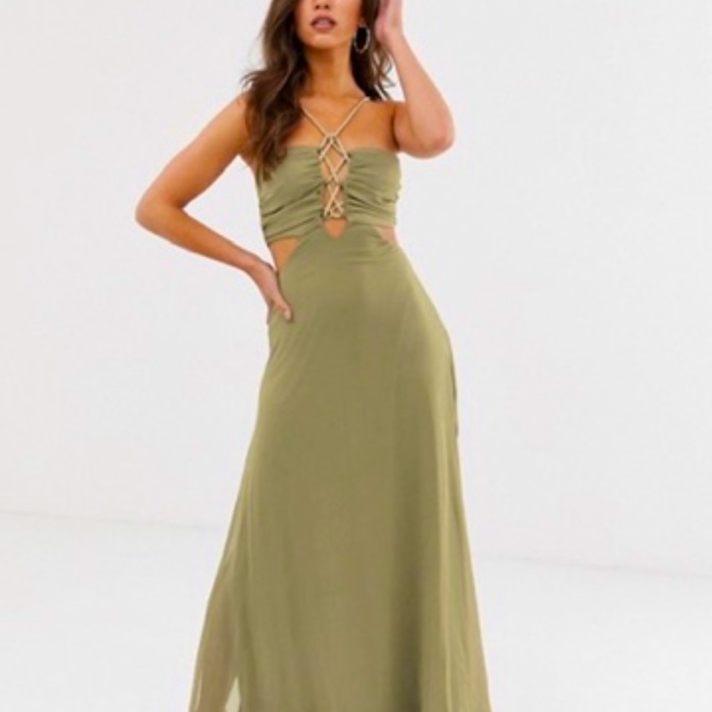Asos Green Maxi